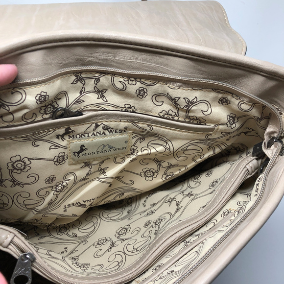 Montana West Slanted Stud Backpack+ Wallet NWT - Picture 6 of 8